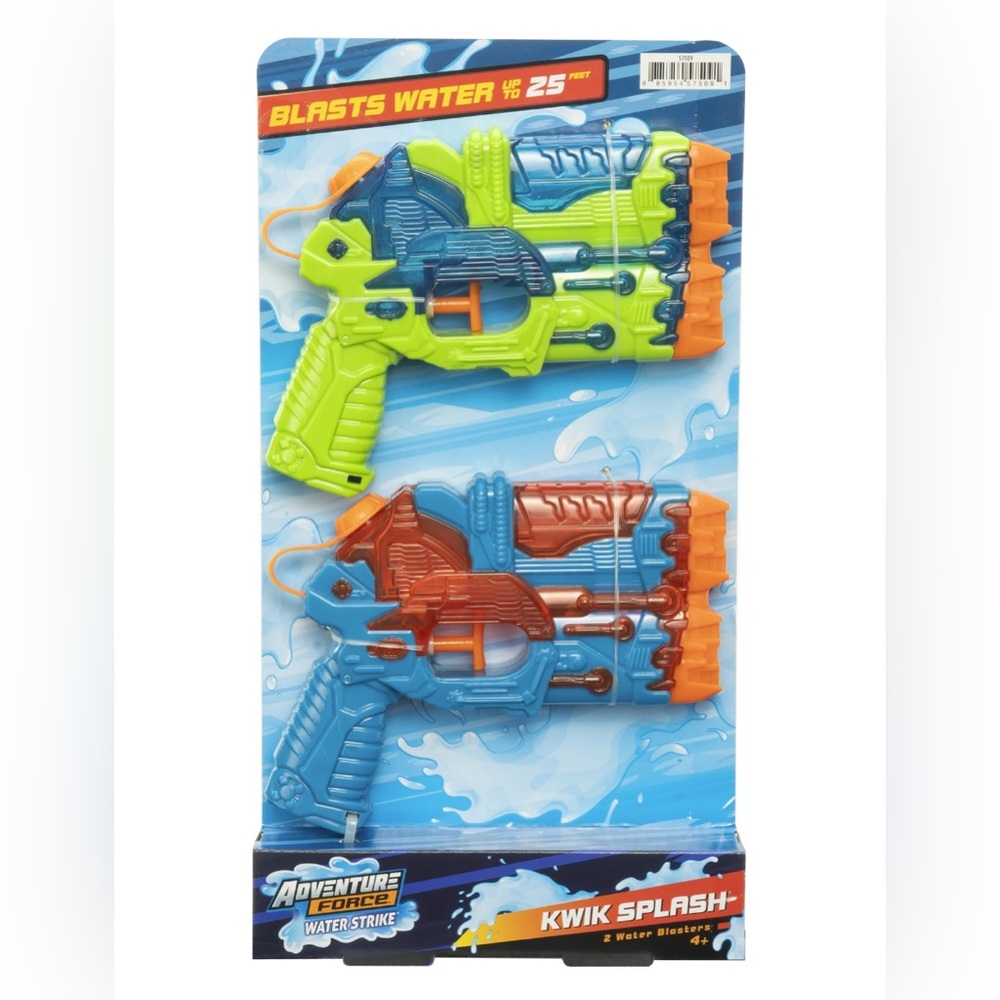 Adventure Force Water Strike - 2pk Water blasters